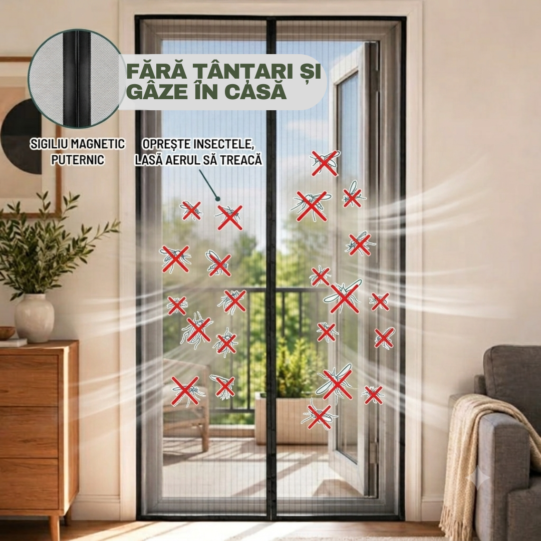 Plasa cu magneti pentru insecte