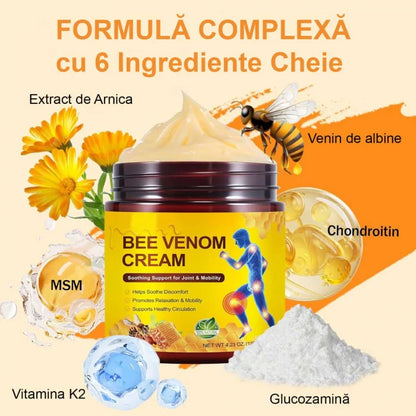 Cremā cu venin de albine- durere