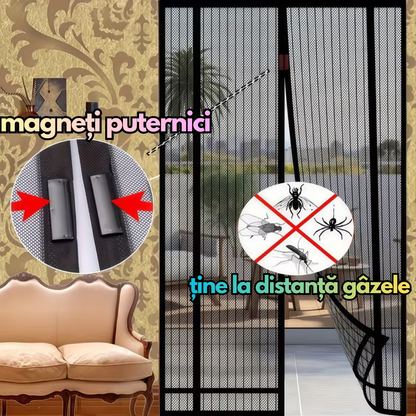 Plasa cu magneti pentru insecte