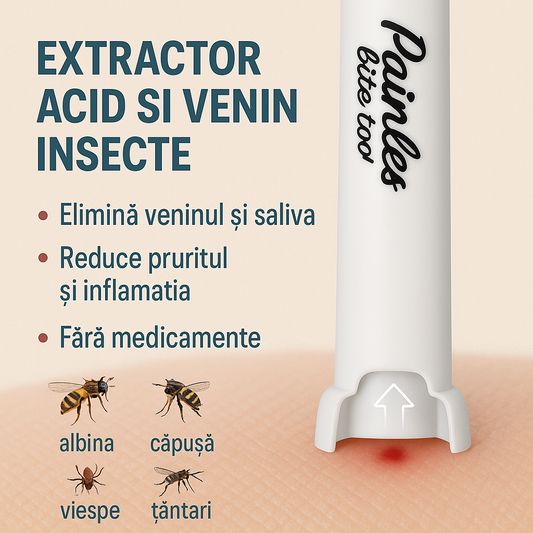 Aparat pentu intepeturi de insecte si scos venin InsectOFF™