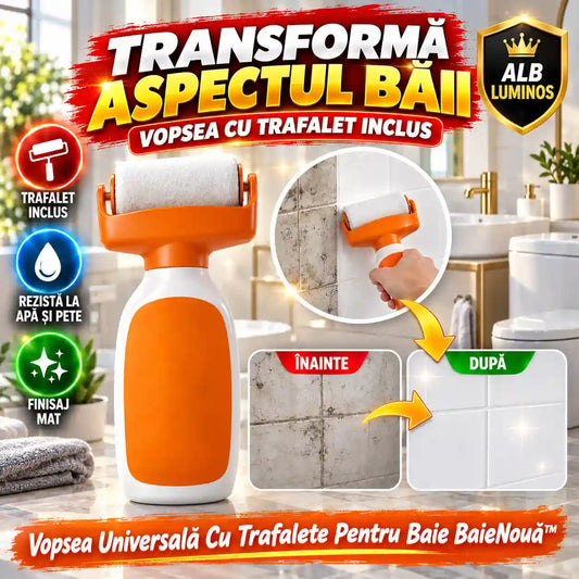 Vopsea Universală Cu Trafalete Pentru Baie BaieNouă™