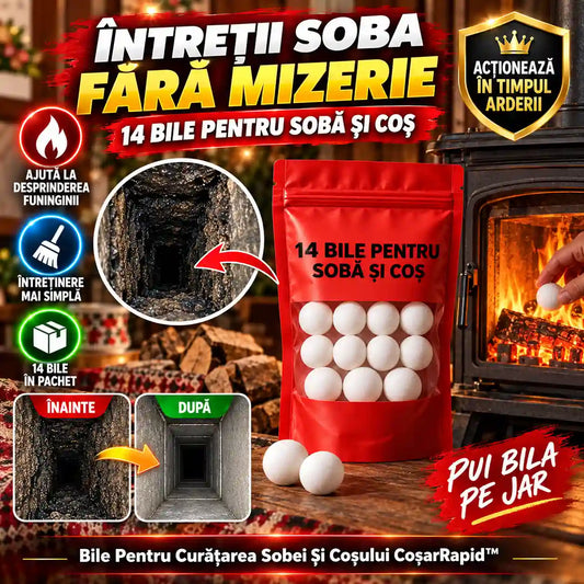 Bile Pentru Curățarea Sobei Și Coșului CoșarRapid™
