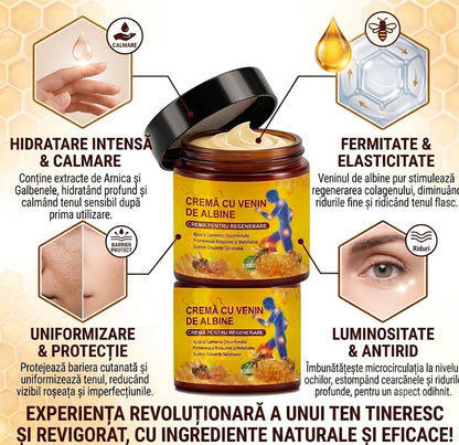 Cremā cu venin de albine- frumusete